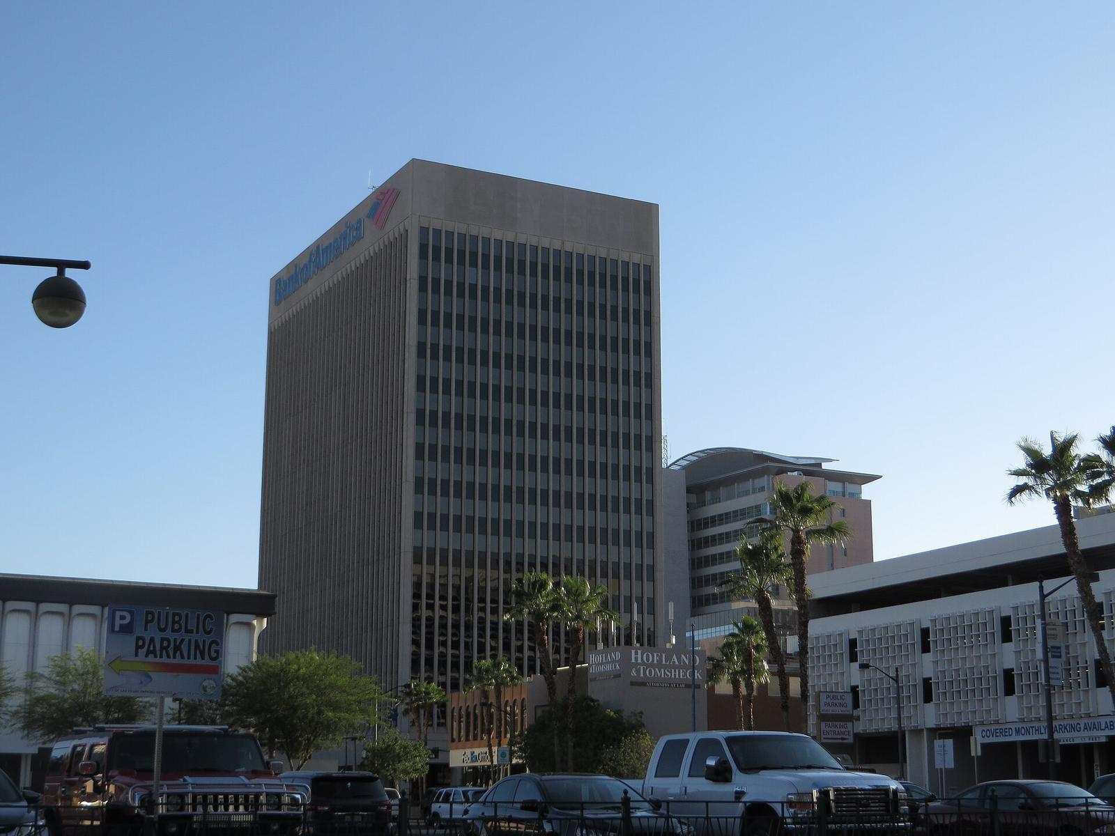 Bank of America Building, Downtown Las Vegas, Nevada